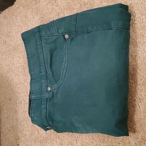 Green Bombshell Skinny Jeans Sz 20